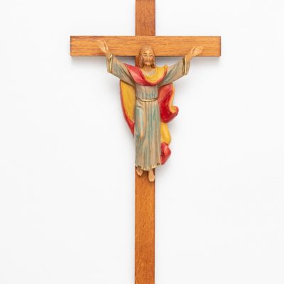 Cristo Risorto (171) su croce cm.25x13