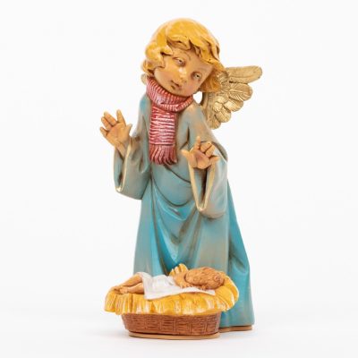 Angelo con Bambino sciarpa (561B) cm.20,5