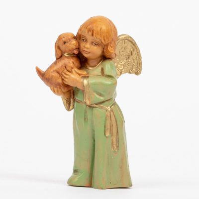 Angelo con cane (781) cm.7,5