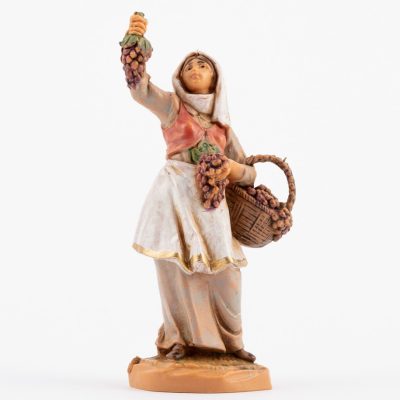 Pastorella (48) per presepe cm.6,5
