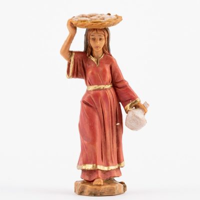 Pastorella (50) per presepe cm.6,5