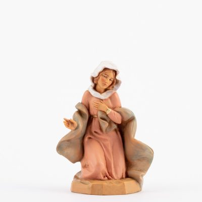 Madonna (2v) per presepe cm.12