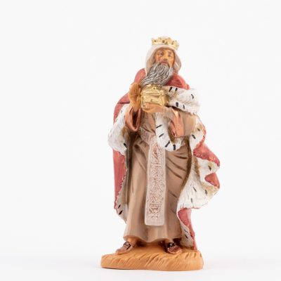 Re bianco (4) per presepe cm.12