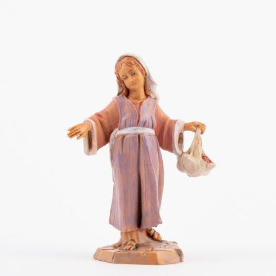 Pastorella (134) per presepe cm.12