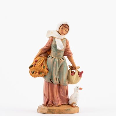 Pastorella (156) per presepe cm.12