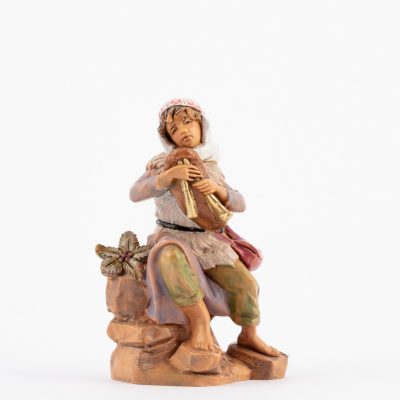 Pastore (173) per presepe cm.12 con scatola litografata