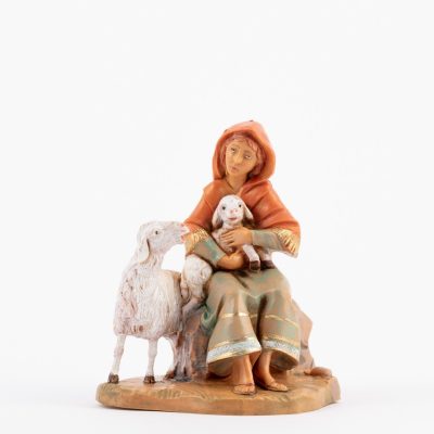 Pastorella (245) per presepe cm.12