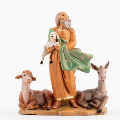 Pastore (248) per presepe cm.12 con scatola litografata