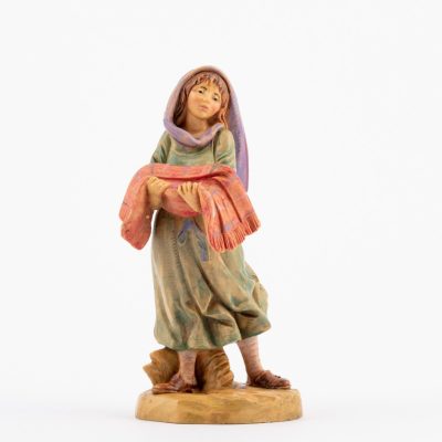 Pastorella (267) per presepe cm.12 con scatola litografata