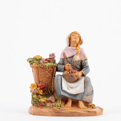 Pastorella (271) per presepe cm.12