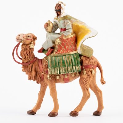 Re a cammello per presepe cm.12