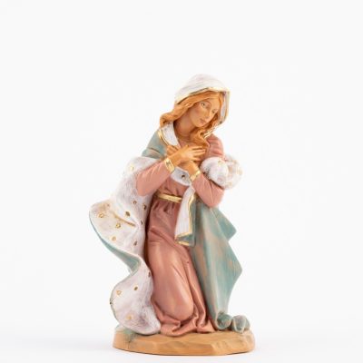 Madonna per presepe cm.19