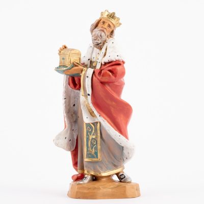 Re bianco (302) per presepe cm.19