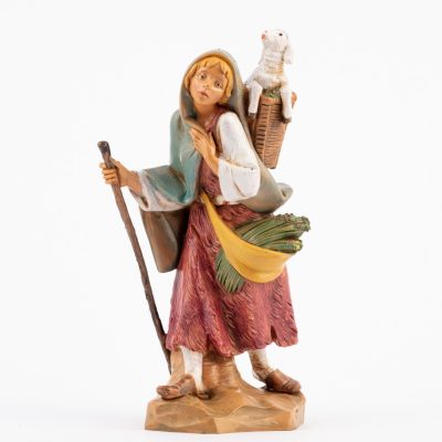 Pastorella (350) per presepe cm.19