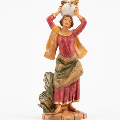 Pastorella (380) per presepe cm.19