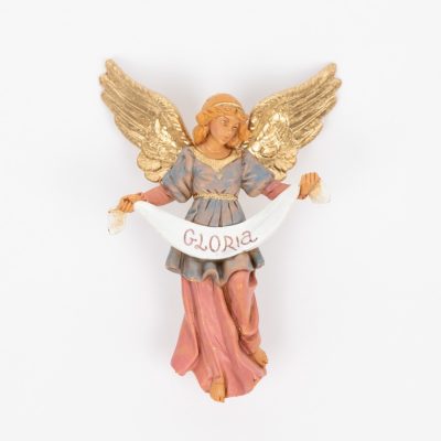 Angelo Gloria per presepe cm.19