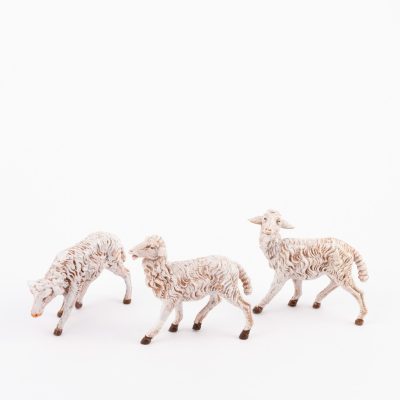 3 pecore per presepe cm.19