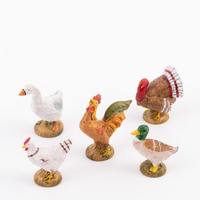 Gallinacei per presepe cm.19