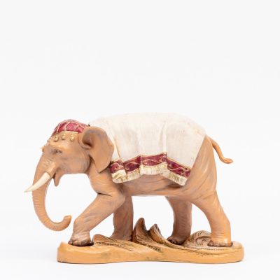 Elefante per presepe cm.19