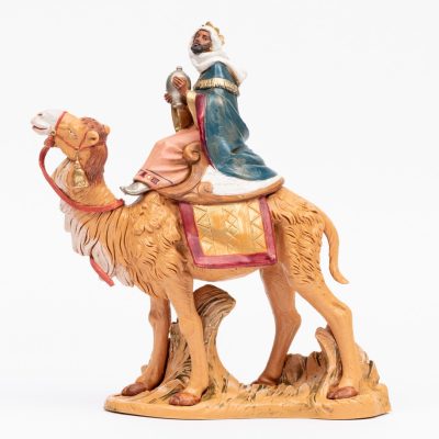 Re su cammello per presepe cm.19