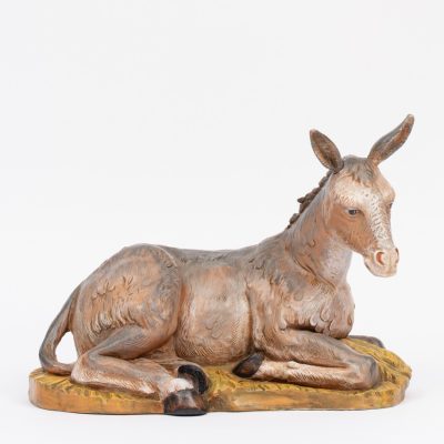 Asino per presepe cm.45