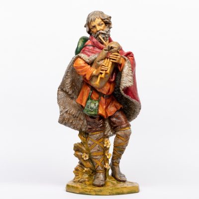 Pastore (4) in resina per presepe cm.65