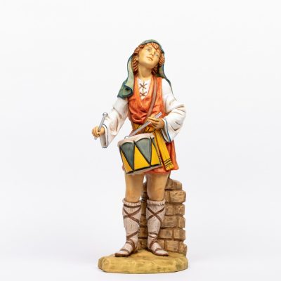 Pastore (9) in resina per presepe cm.65