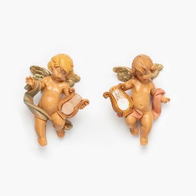 Angeli con lira (996-7) cm.7