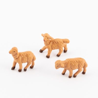 3 pecore assortite per presepe cm.6,5
