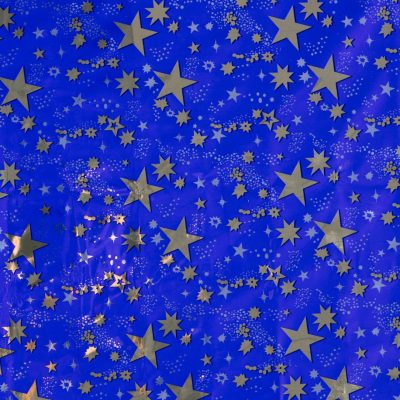 Rotolo cielo stellato oro cm.100x70