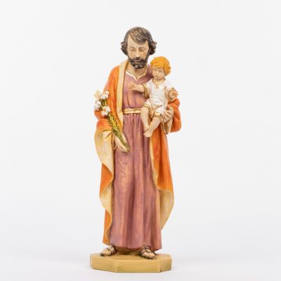 San Giuseppe con Bambino in resina cm.50