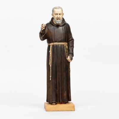 Padre Pio in resina cm.50