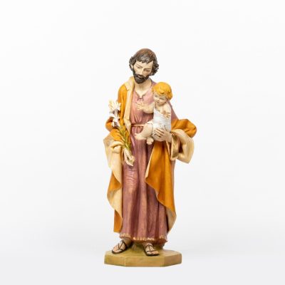 San Giuseppe con Bambino in resina cm.104