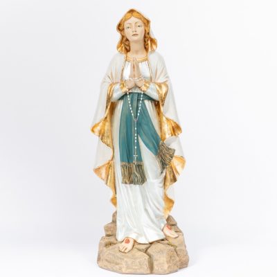Madonna di Lourdes in resina cm.110