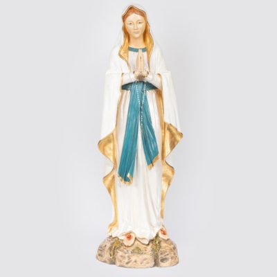 Madonna di Lourdes in resina cm.174