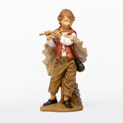 Pastore (9) in resina per presepe cm.125