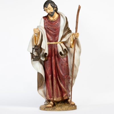 San Giuseppe in resina per presepe cm.180