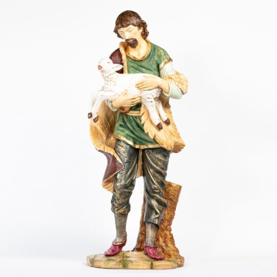 Pastore (1) in resina per presepe cm.180