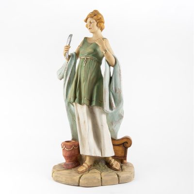 Pastorella (11) in resina per presepe cm.65