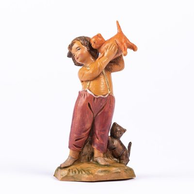 Pastore (131) per presepe cm.12