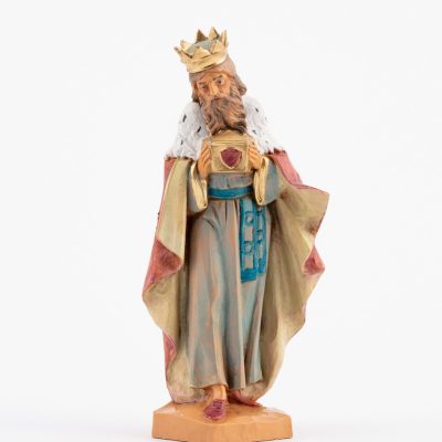 Re bianco (503) per presepe cm.17