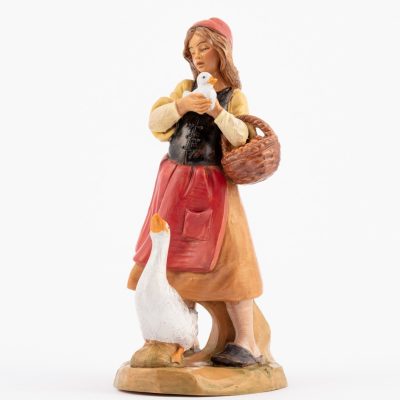 Pastorella (523) per presepe cm.17