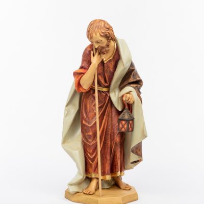 San Giuseppe in resina per presepe cm.85