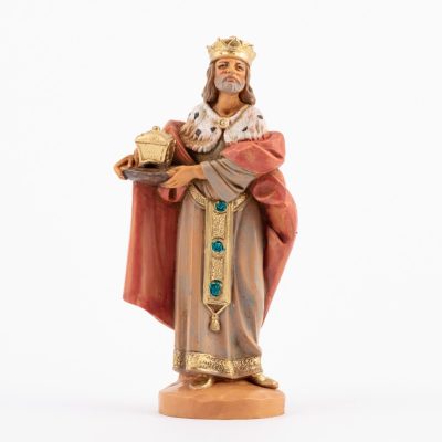 Re bianco (4) per presepe cm.11
