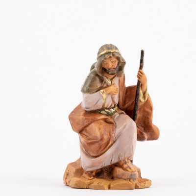 San Giuseppe in stile arabo per presepe cm.12