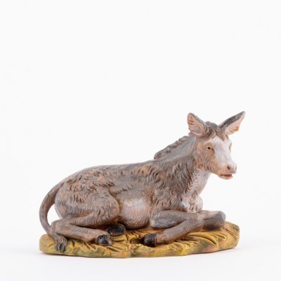 Asino per presepe cm.15