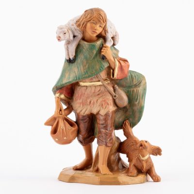 Pastore (408) per presepe cm.15