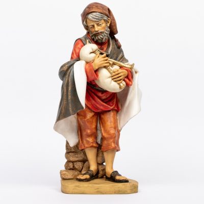 Pastore (5) in resina per presepe cm.52