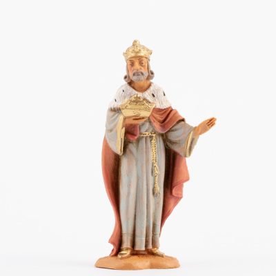 Re bianco (4) per presepe cm.10