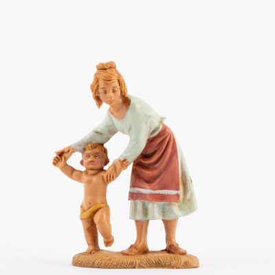 Pastorella (208) per presepe cm.10